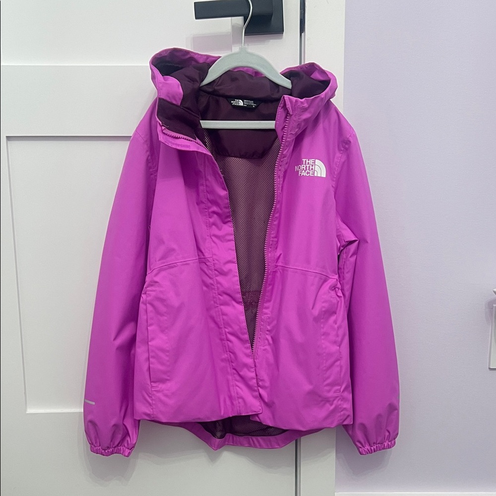 The North Face Kids Magenta Raincoat